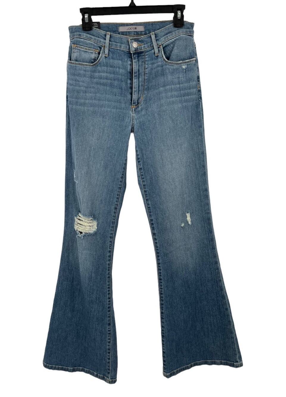 Joe's Jeans Neha high rise flare leg denim blue size 28